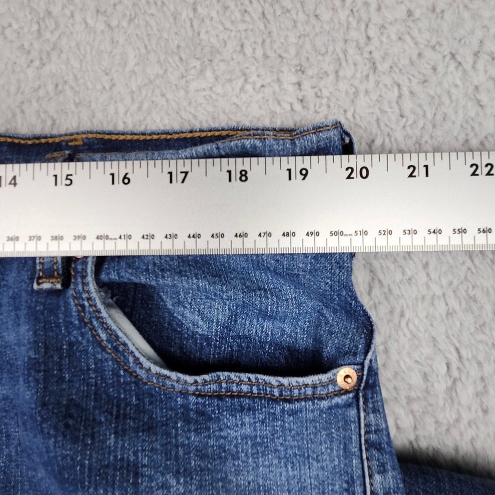 Signature by Levi Strauss Mens Bootcut Jeans Medium Wash Blue W40 L30‎ Stretch - Picture 6 of 10